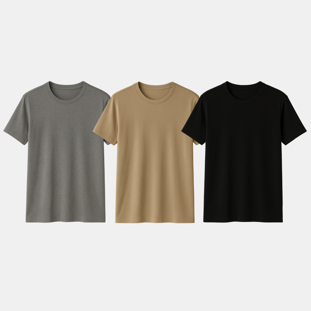 Kit 3 Camisetas Tech Modal