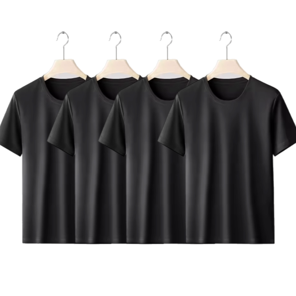 Kit 4 Camisetas Tech Modal ESSENC