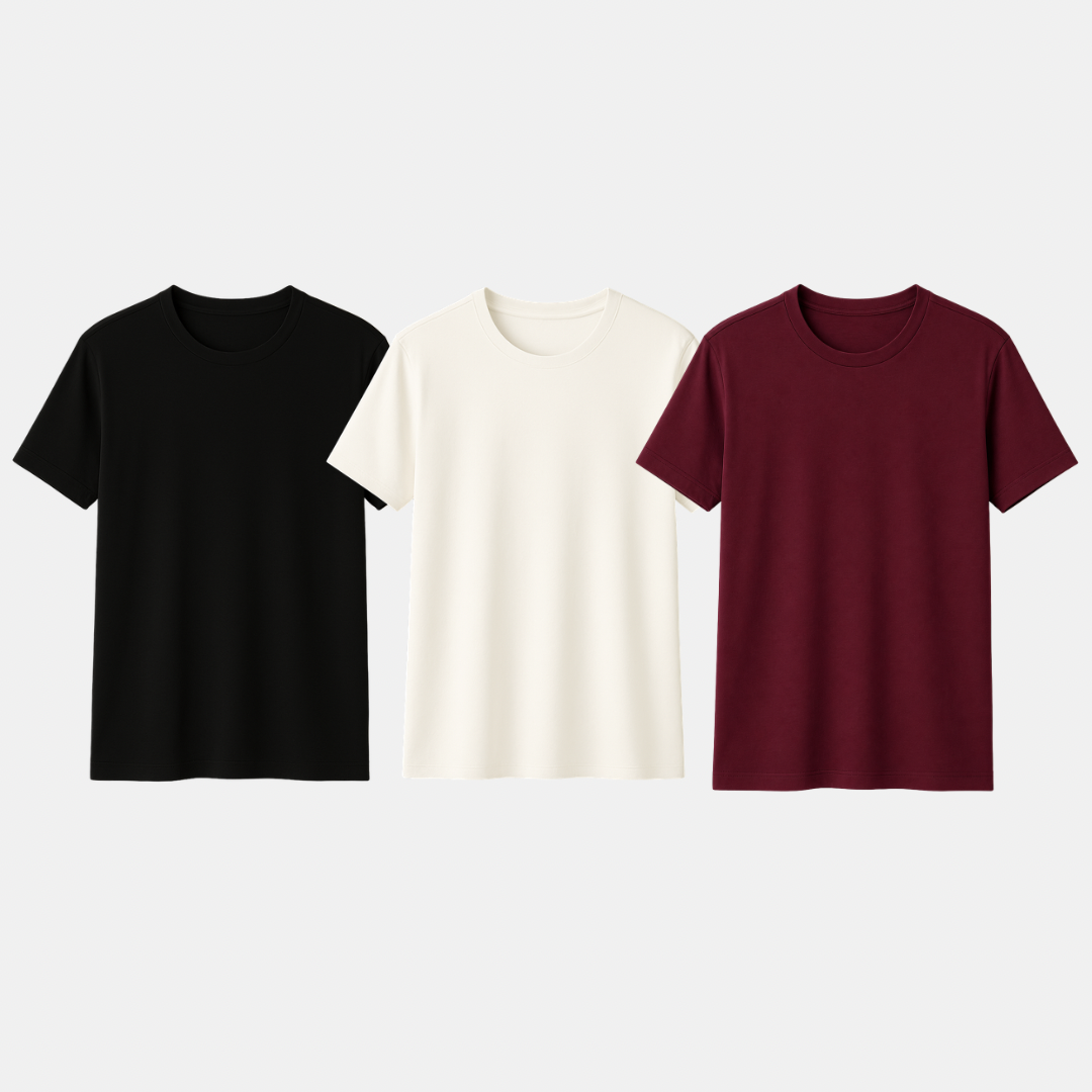 Kit 3 Camisetas Tech Modal ESSENC