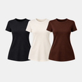 Kit 3 Camisetas Tech  Feminina ESSENC