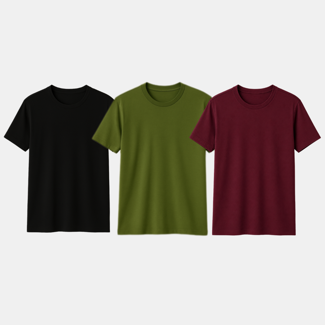 Kit 3 Camisetas Tech Modal ESSENC