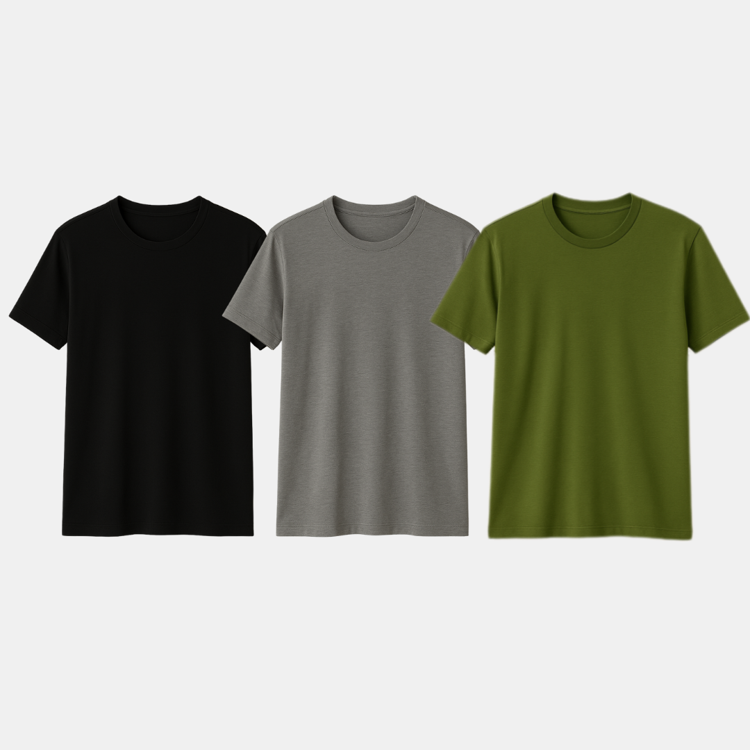 Kit 3 Camisetas Tech Modal ESSENC