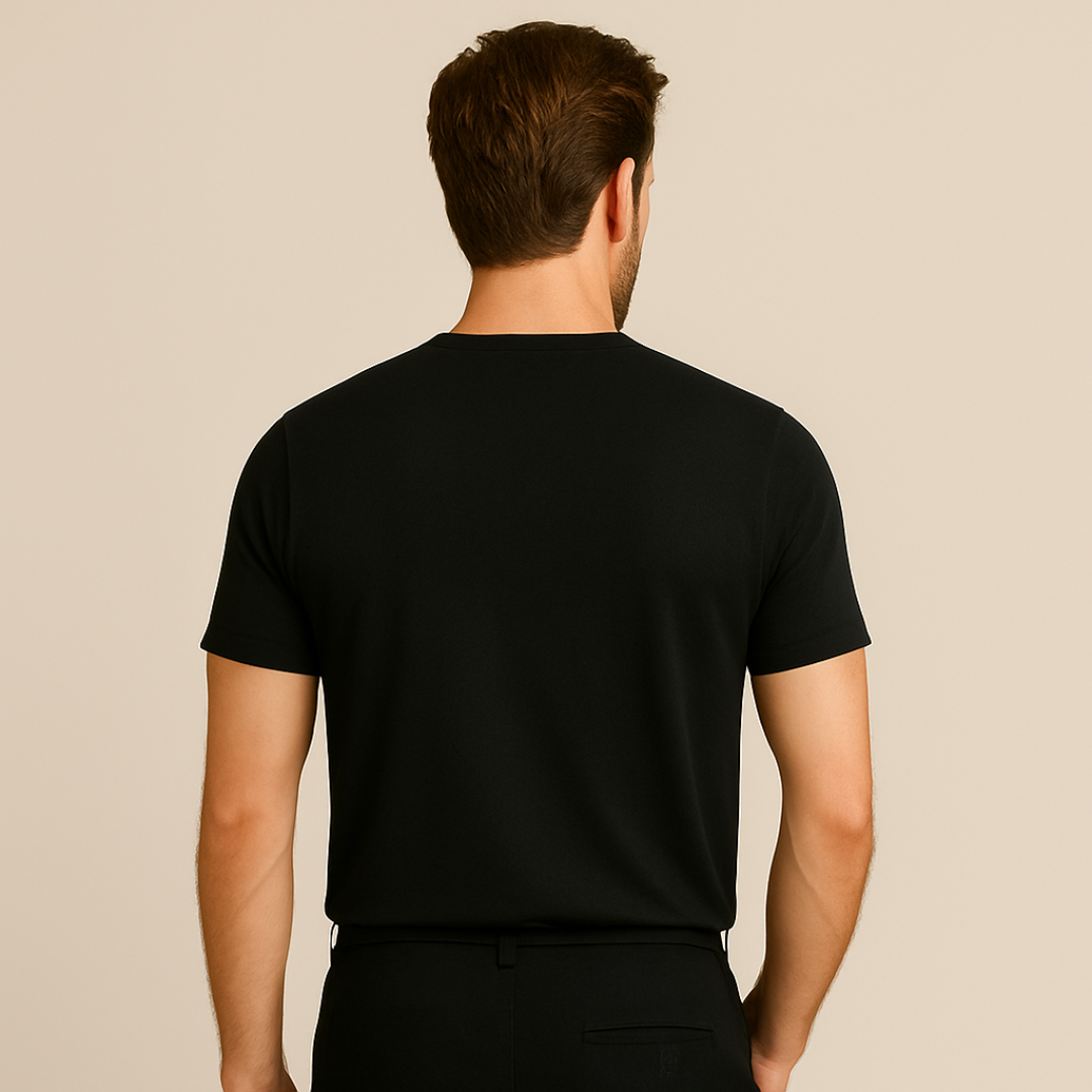 Camiseta Tech Modal ESSENC – Preta