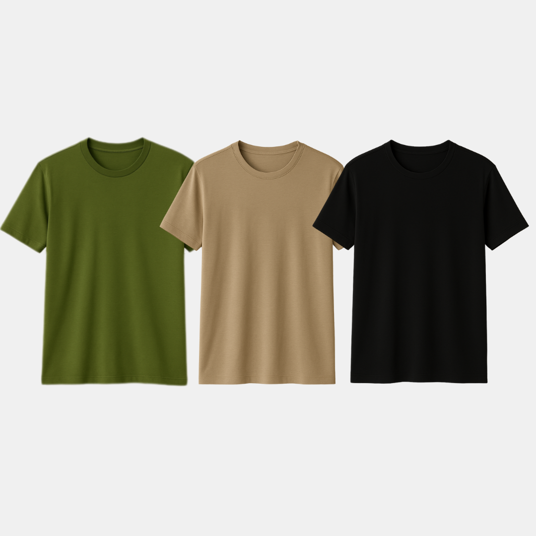 Kit 3 Camisetas Tech Modal ESSENC