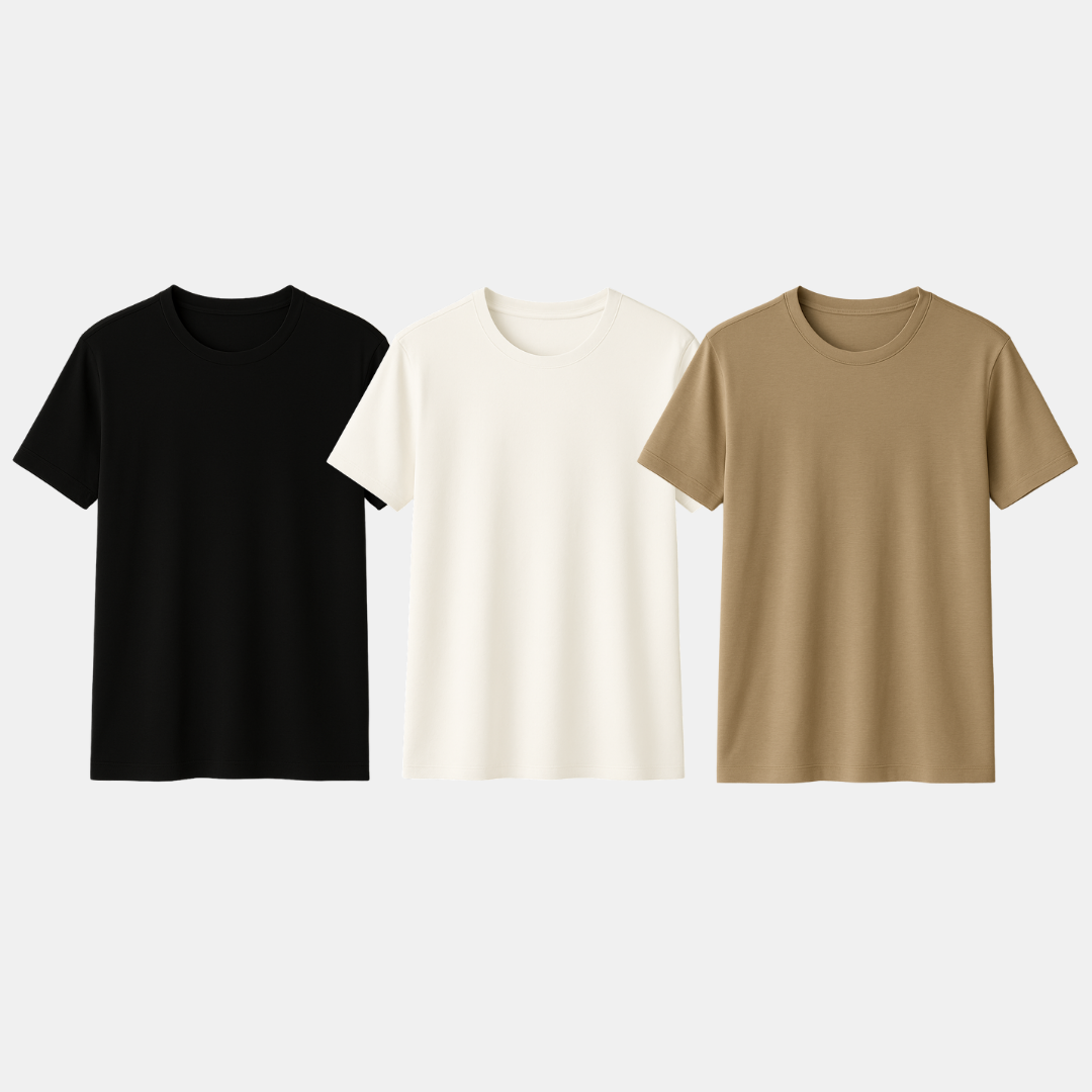 Kit 3 Camisetas Tech Modal ESSENC