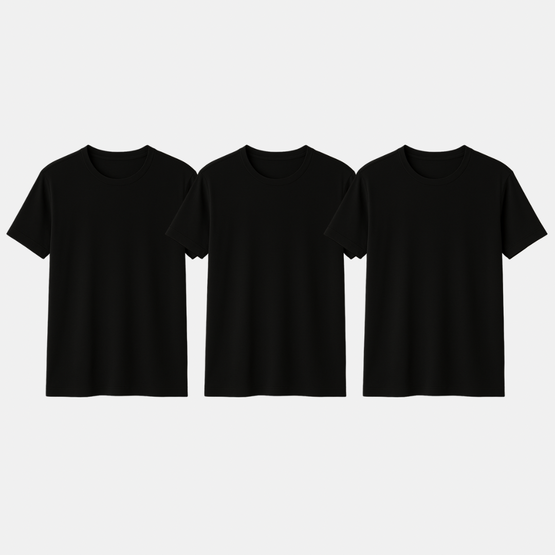 Kit 3 Camisetas Tech Modal ESSENC
