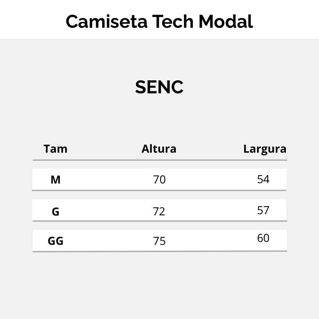 Kit 3 Camisetas Tech Modal ESSENC