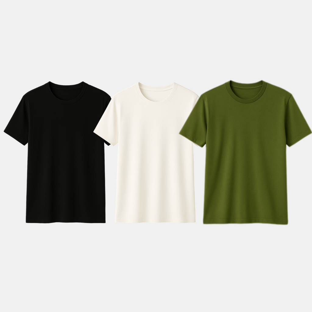 Kit 3 Camisetas Tech Modal ESSENC