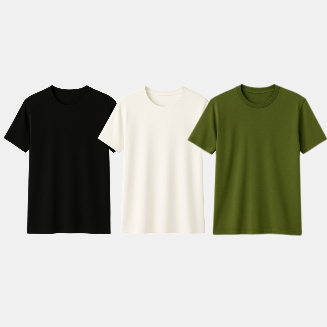 Kit 3 Camisetas Tech Modal ESSENC