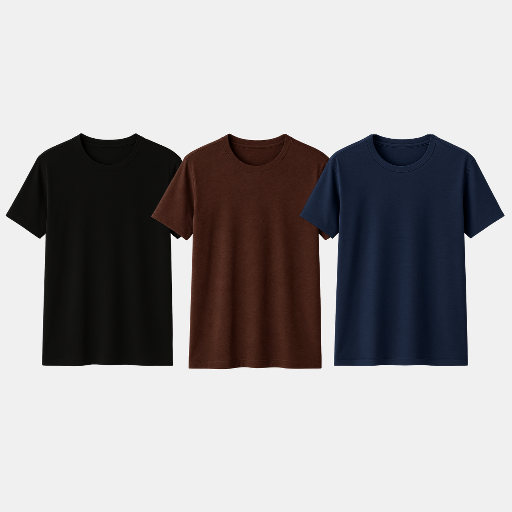 Kit 3 Camisetas Tech Modal ESSENC