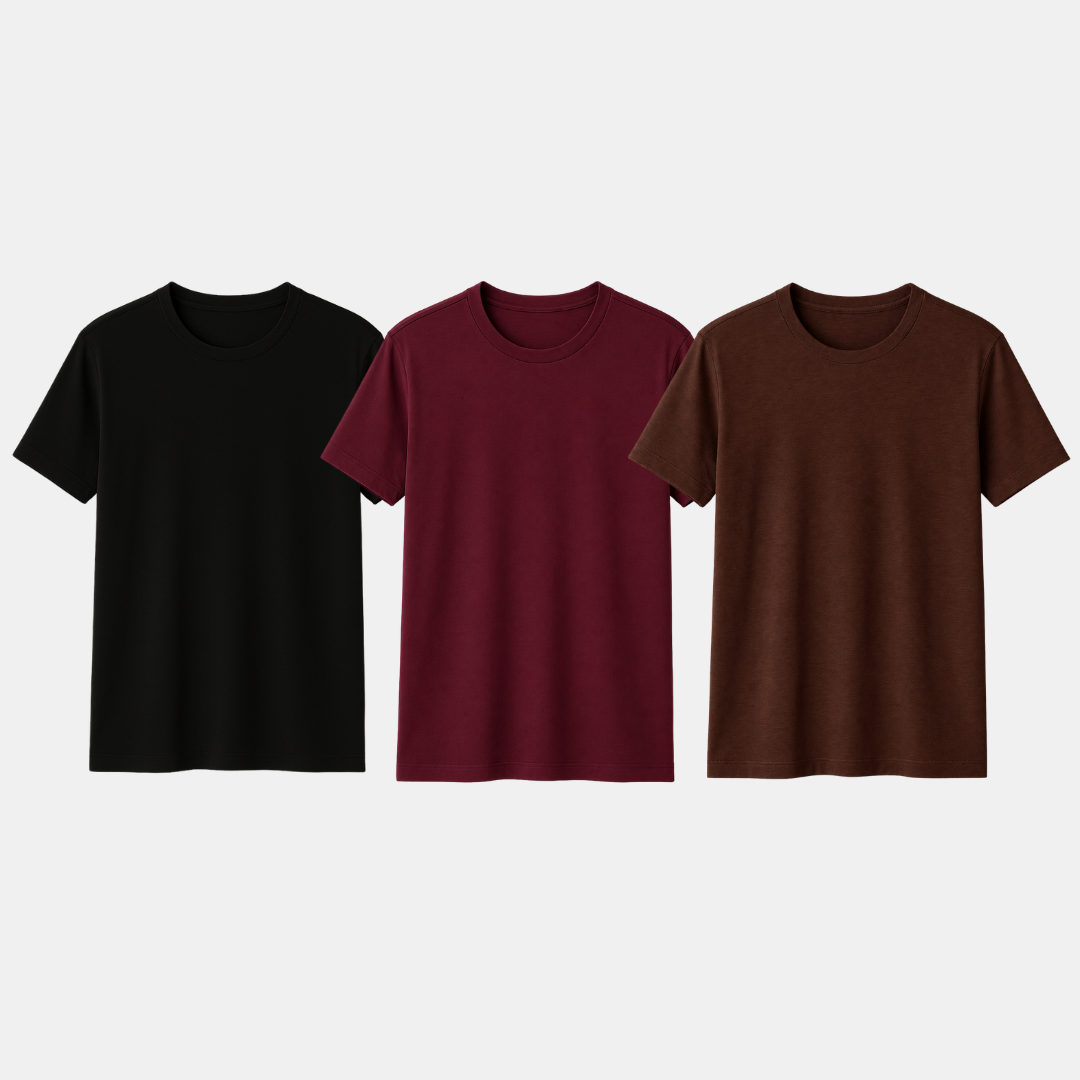 Kit 3 Camisetas Tech Modal ESSENC