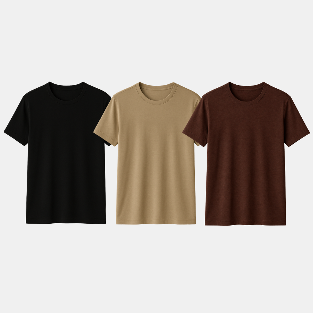 Kit 3 Camisetas Tech Modal ESSENC