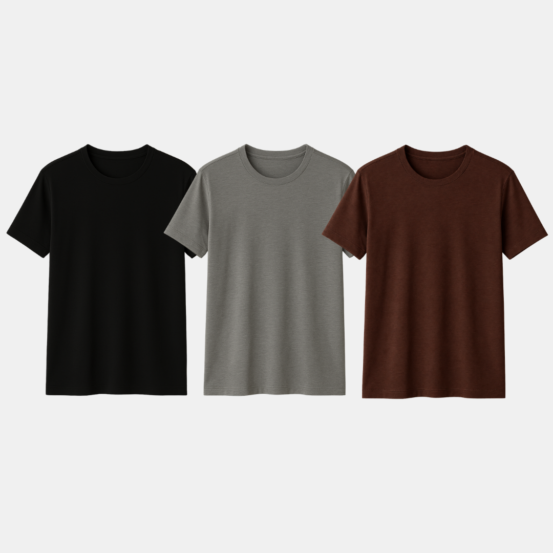 Kit 3 Camisetas Tech Modal ESSENC