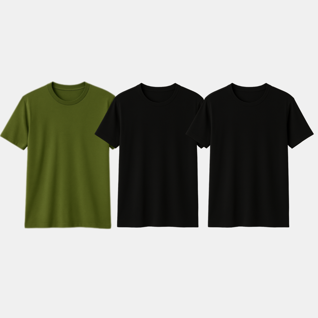Kit 3 Camisetas Tech Modal ESSENC