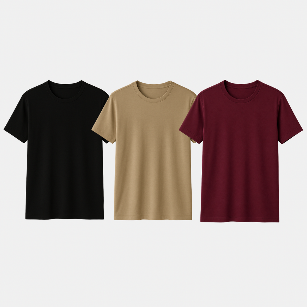 Kit 3 Camisetas Tech Modal ESSENC