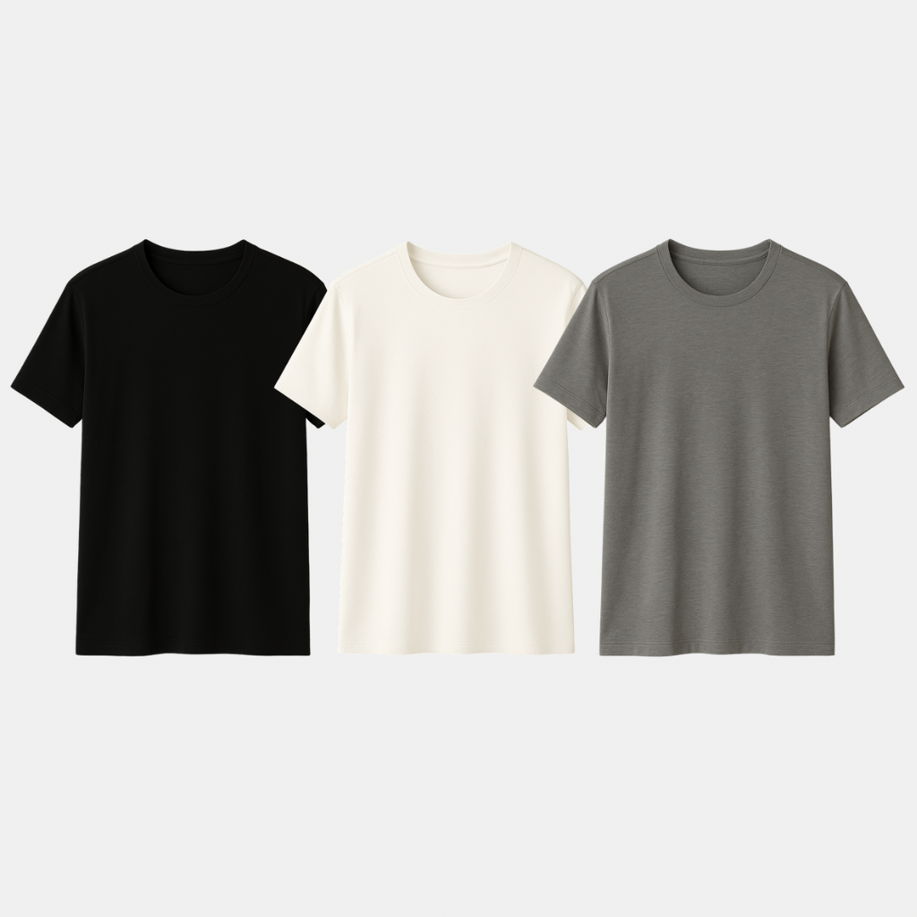 Kit 3 Camisetas Tech Modal ESSENC