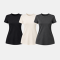 Kit 3 Camisetas Tech  Feminina ESSENC