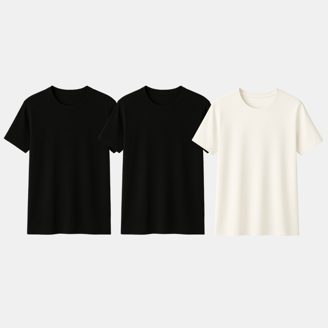 Kit 3 Camisetas Tech Modal ESSENC